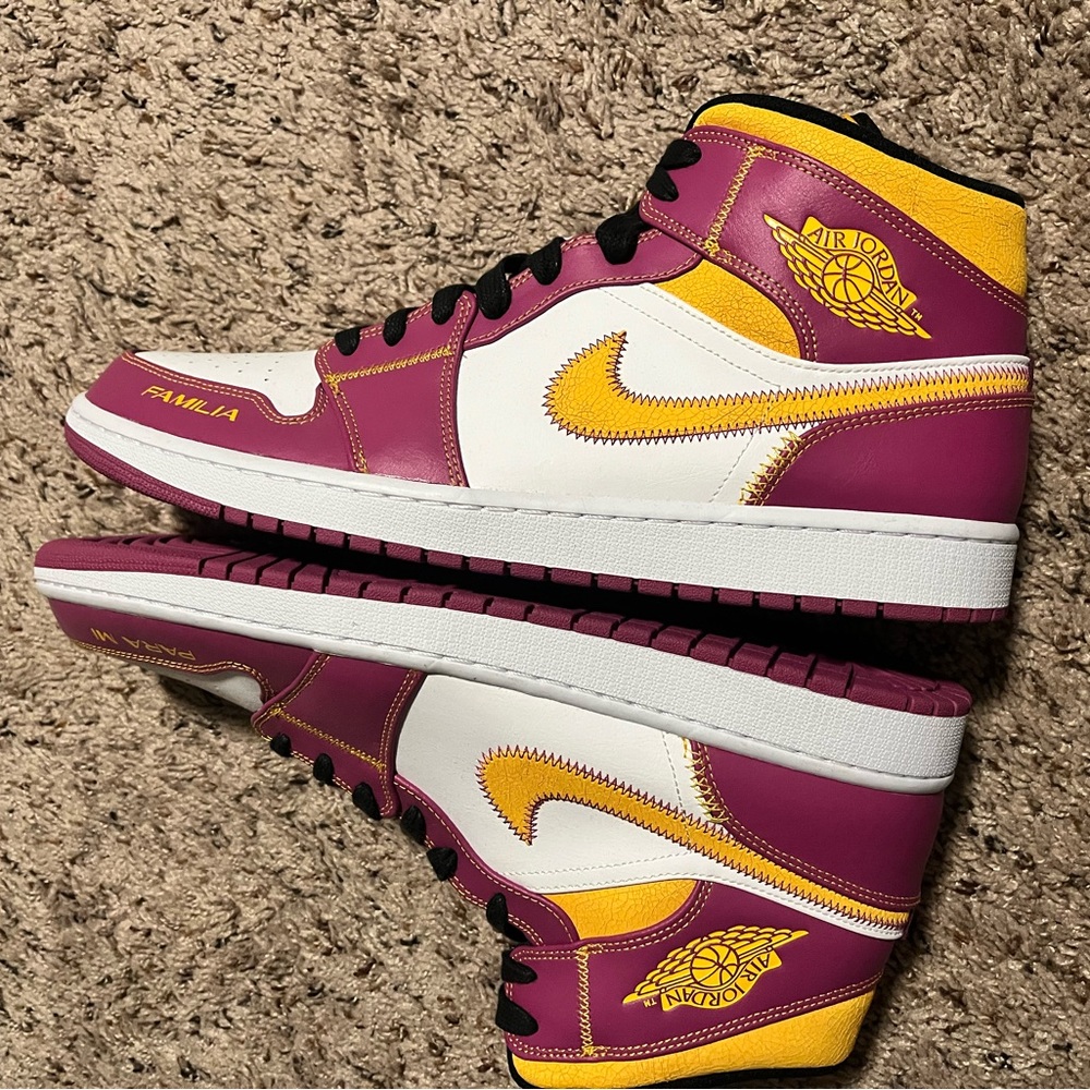 Jordan 1 mid familia size 14 brand new never worn.